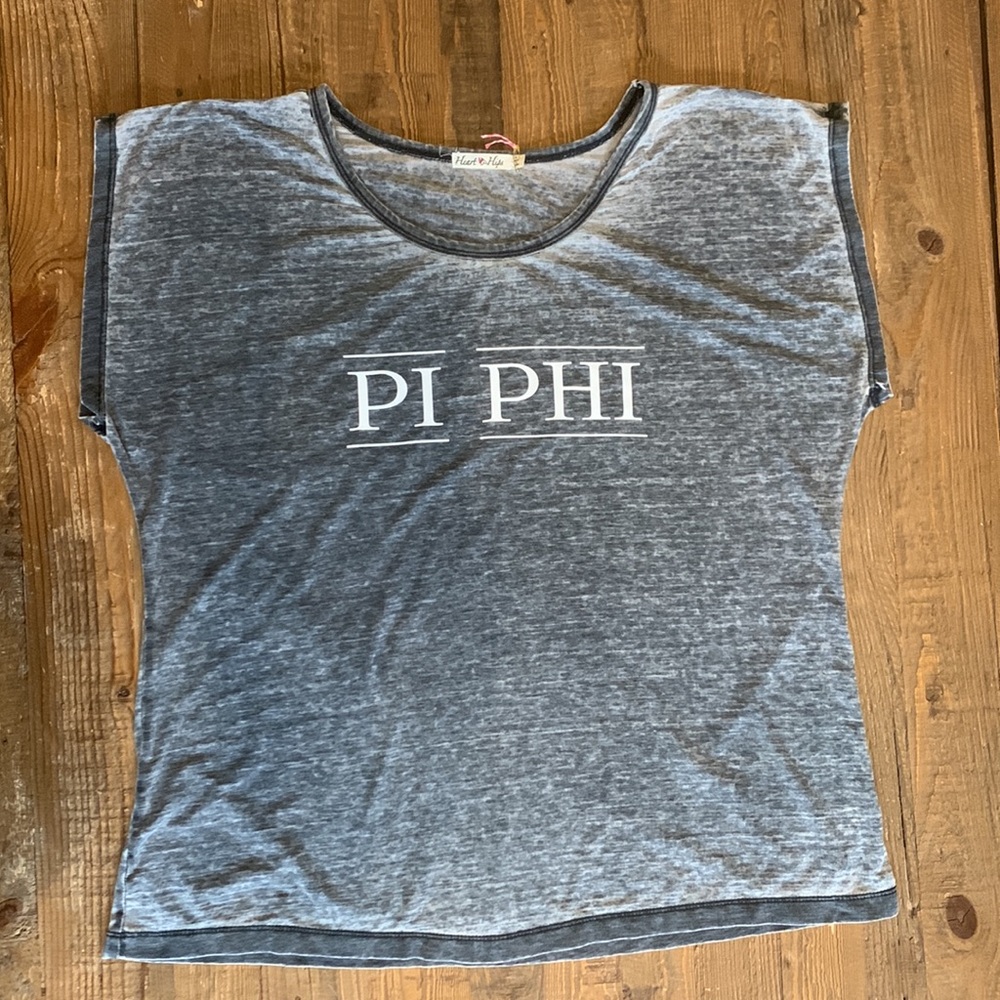 Pi Beta Phi Dusty Grey Tee